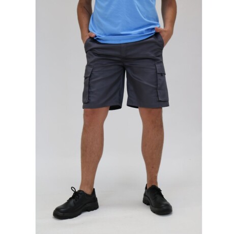 Bermuda cargo industrial Gris