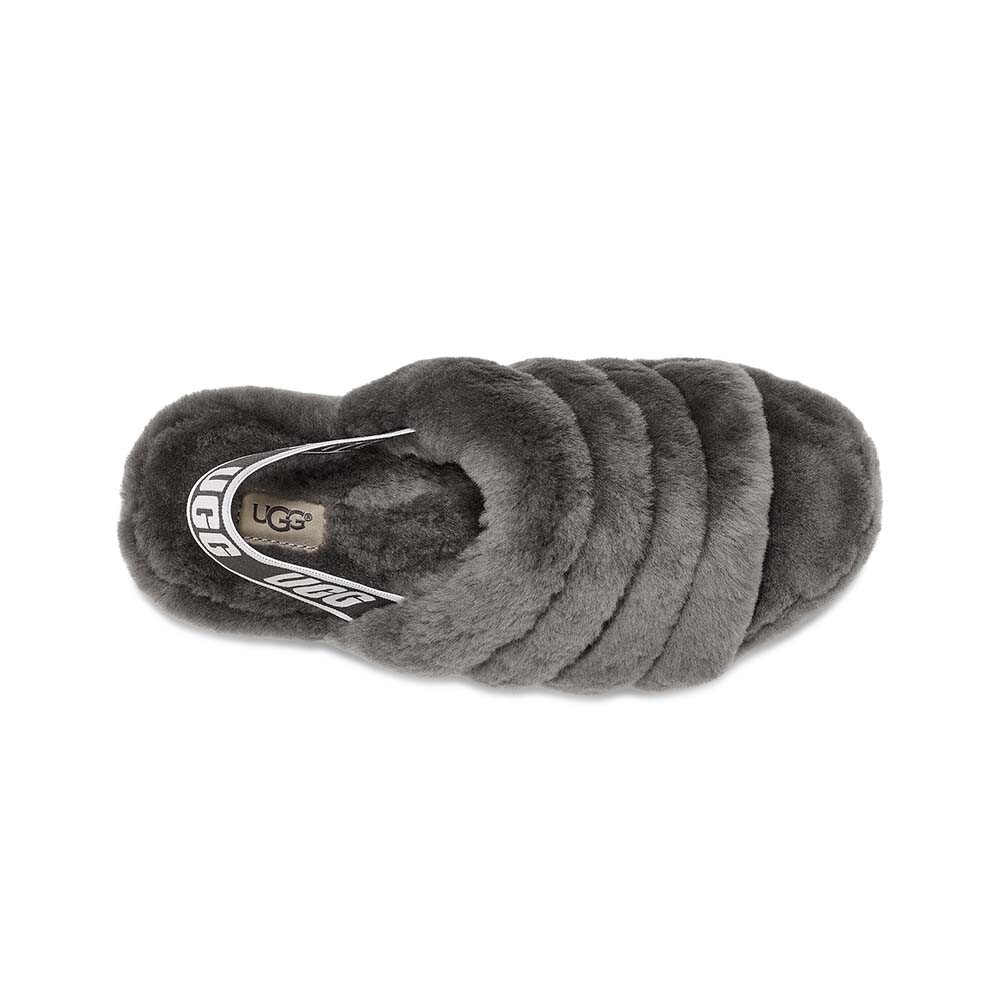 Fluff Yeah Slide - Mujer Charcoal