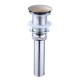 GRIFERIA VALVULA POP UP SIN DESBORDADOR BRONCE SATINADO BRONCE-ROSE GOLD