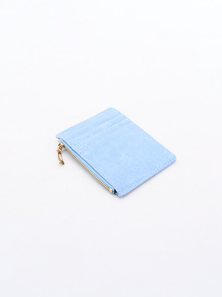 BILLETERA POLIS AZUL CLARO