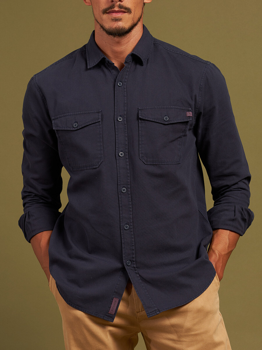 CAMISA CARDAL POLANCO - Azul 