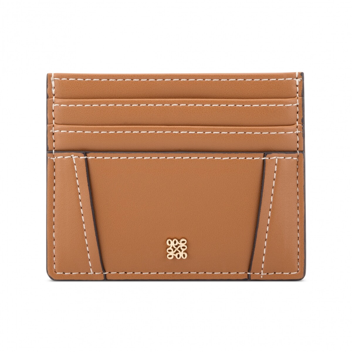 Small Leather Goods Fleura Card Case - Brandy 