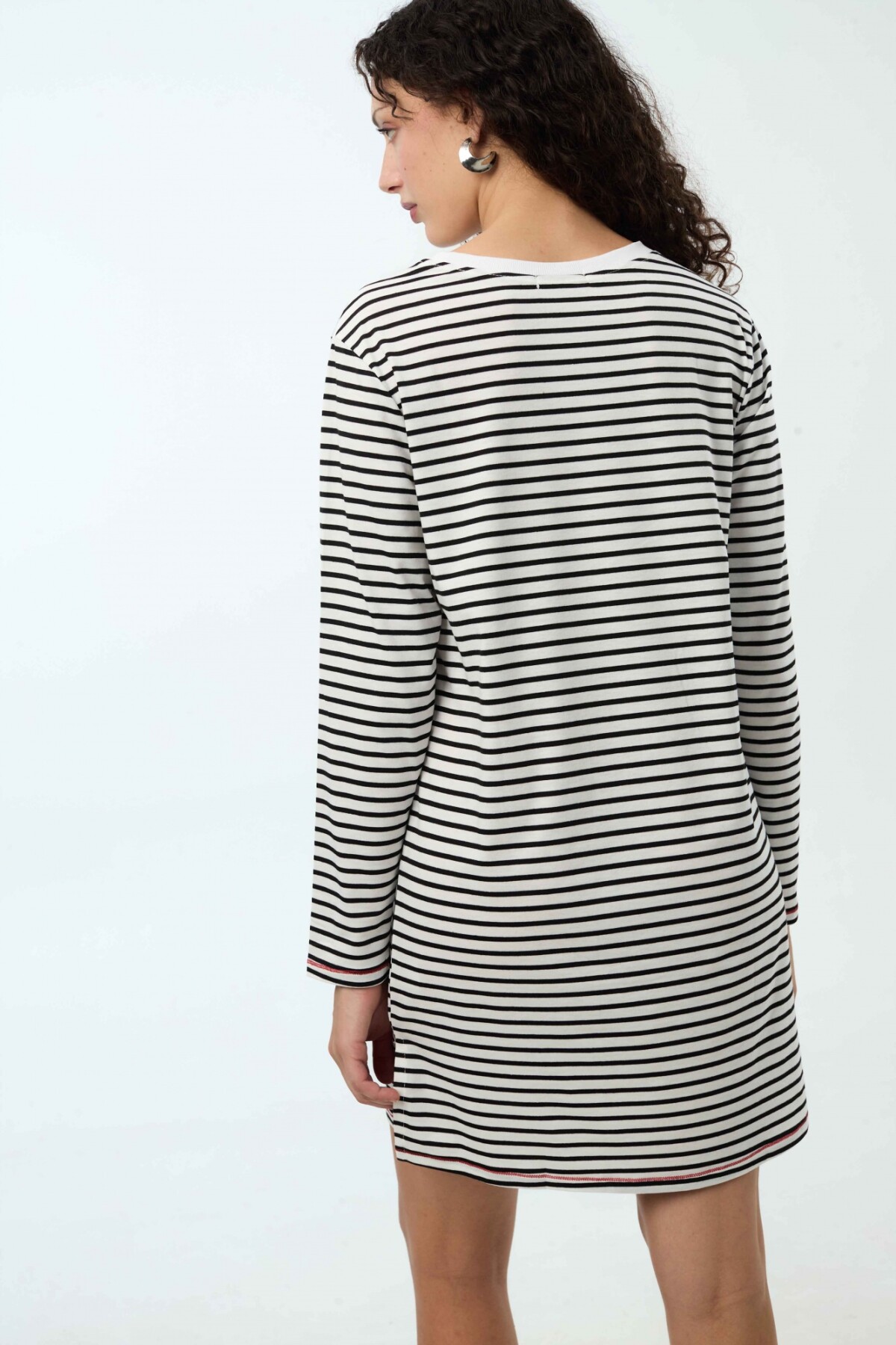 Camisón Andy Negro/Blanco