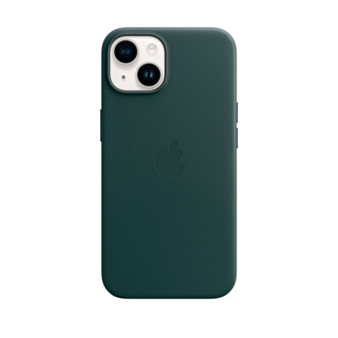 APPLE FUNDA CUERO MAGSAFE IPHONE 14 PLUS - FOREST GREEN APPLE FUNDA CUERO MAGSAFE IPHONE 14 PLUS - FOREST GREEN