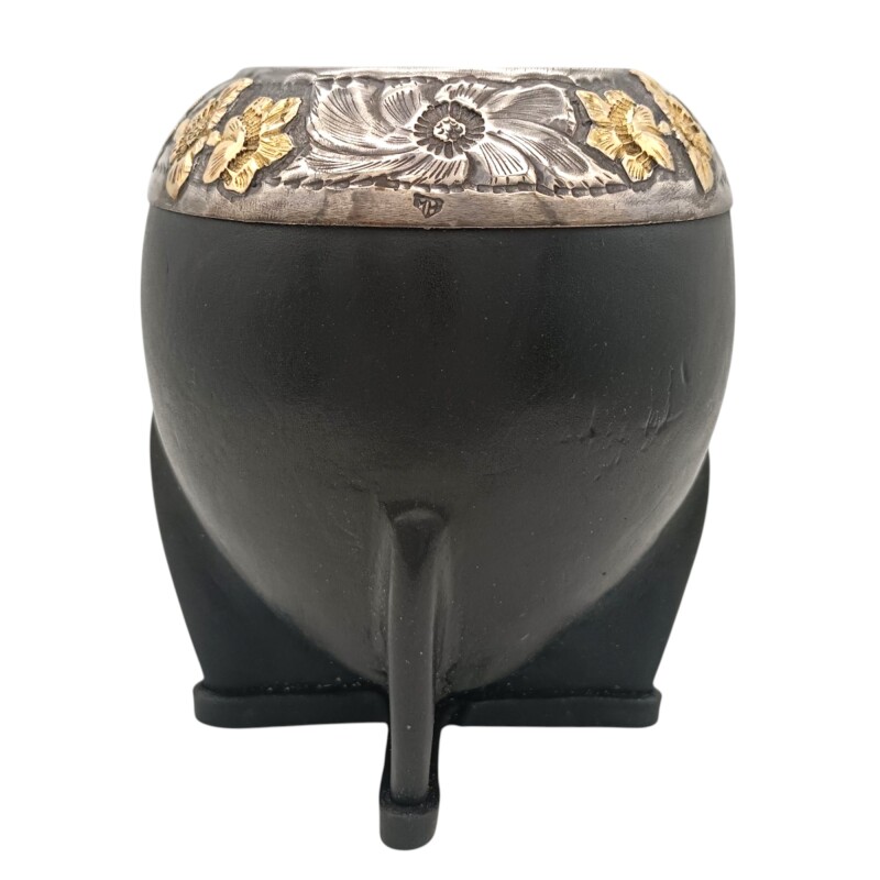 Mate torpedo linea Bresciani - Plata y oro - MTTO38 negrouniforme