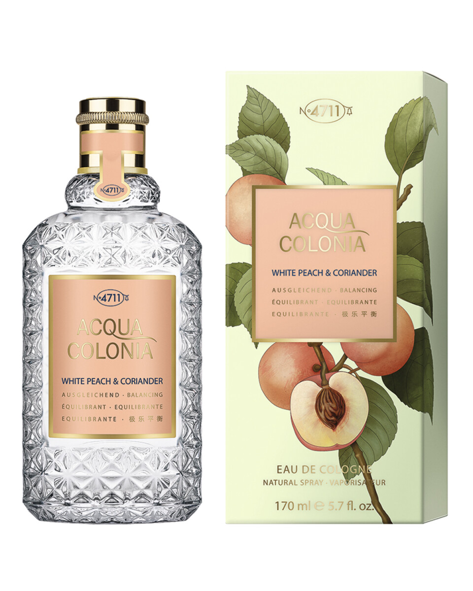 Perfume 4711 Acqua White Peach & Coriander EDC 170ml Original 