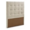 Respaldo de 1 plaza 90cms - Color beige Respaldo de 1 plaza 90cms - Color beige