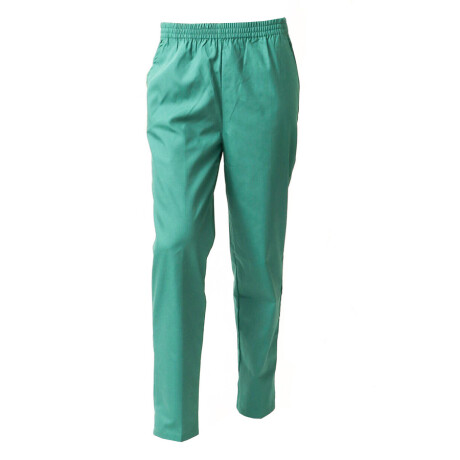 PANTALÓN FLUIDO ATERCIOPELADO VERDE