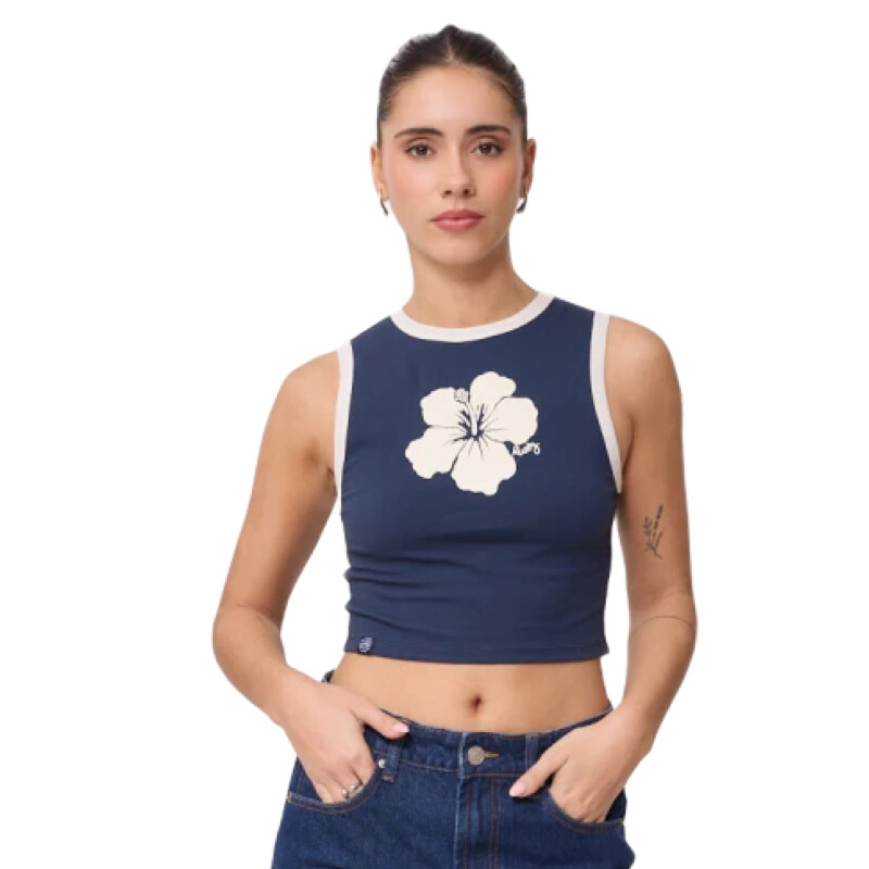 Musculosa Rusty Enika - Azul Musculosa Rusty Enika - Azul