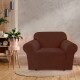 Funda cubre sofá elástica 1 cuerpo MARRON
