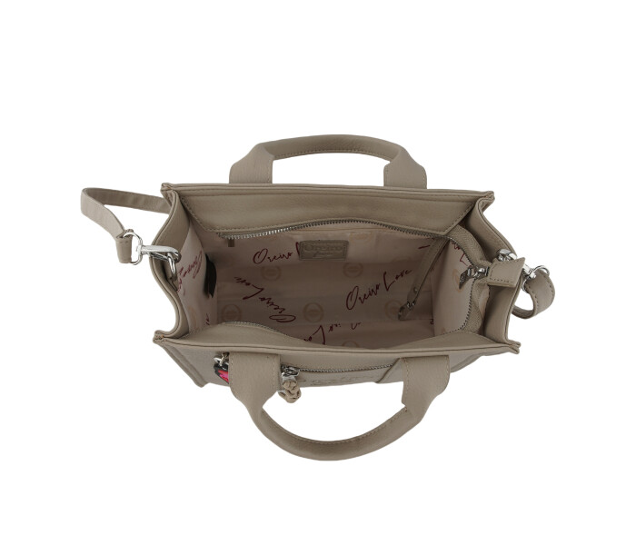 Cartera Las Oreiro Love Blanco Hueso