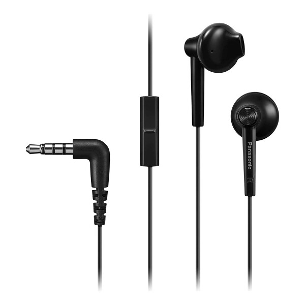 Auricular In Ear Deporte Micrófono Panasonic Rp-tcm55e Variante Color Negro