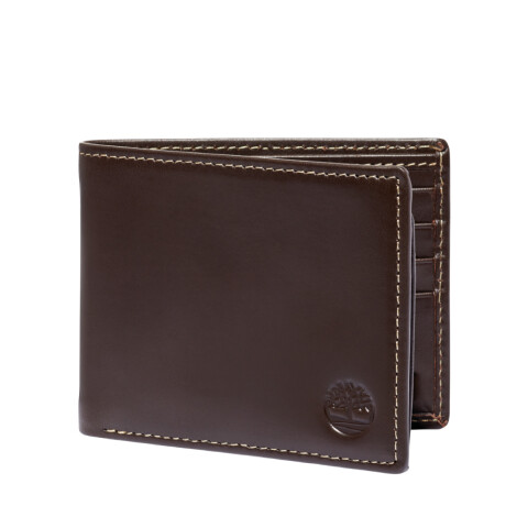 Billetera Smooth Passcase Hombre Brown
