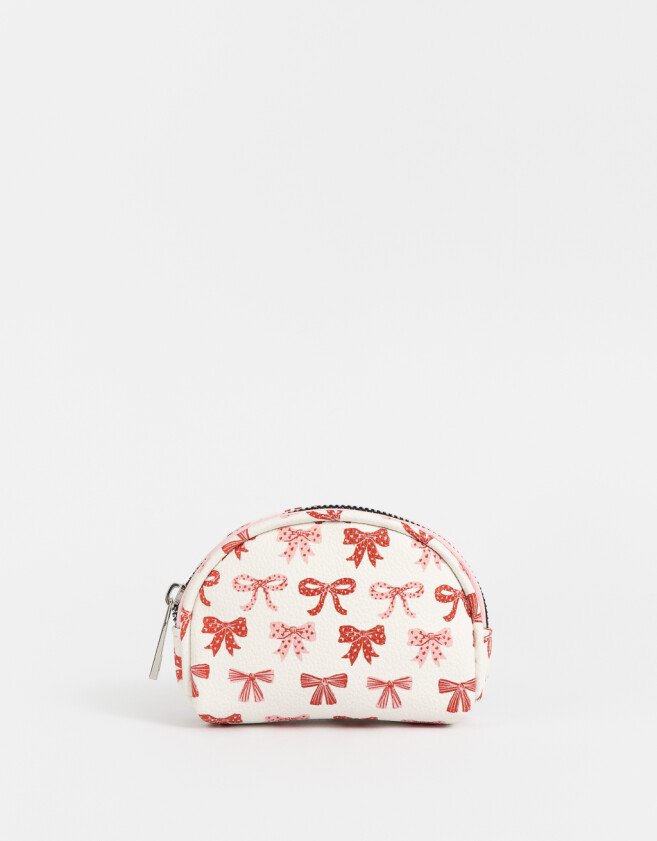 Monederos Romántico Monedero Moñitos - Estampado Flores