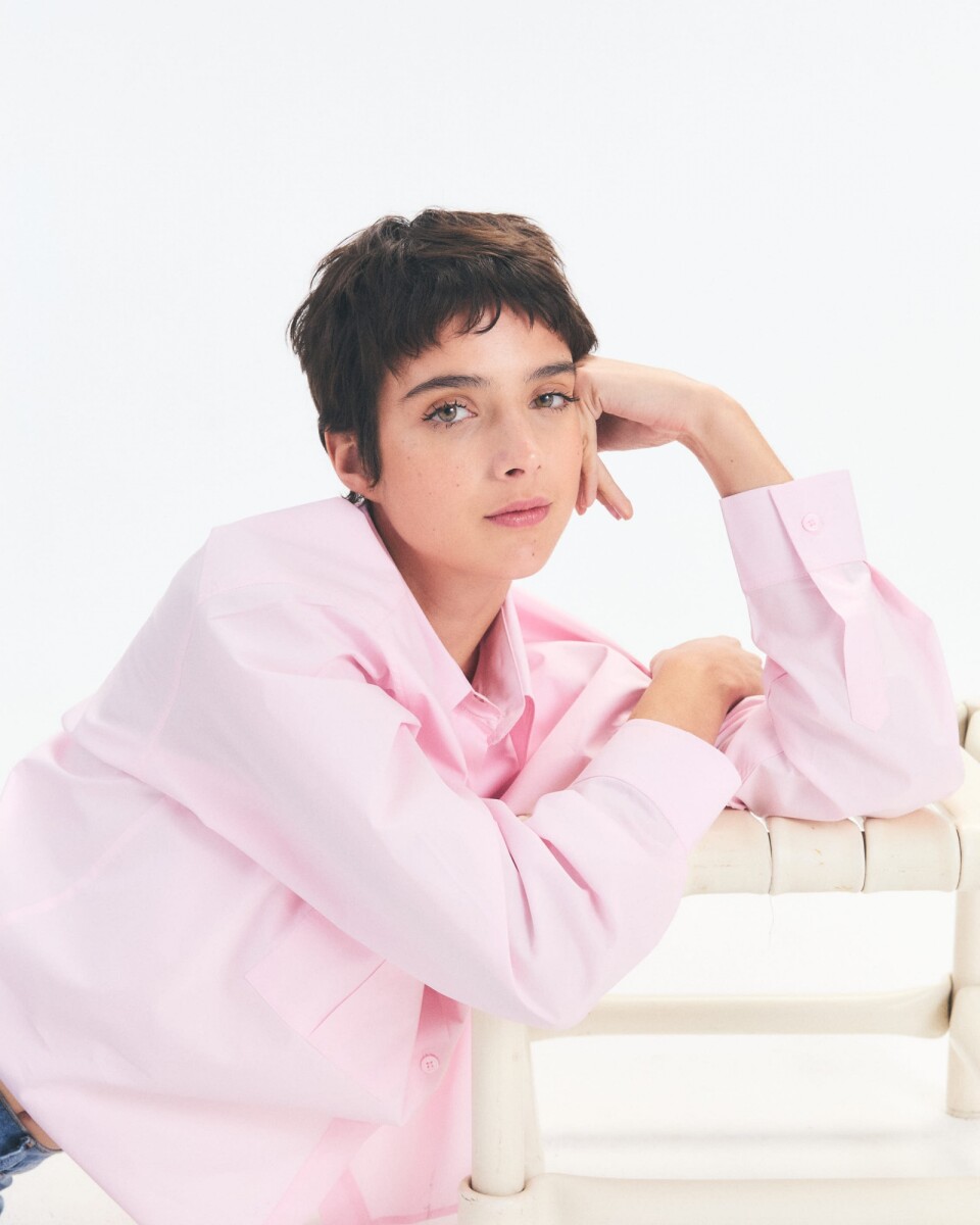 Camisa Cover - Rose 