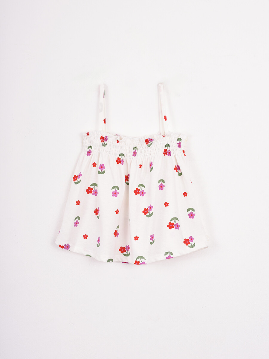 CONJUNTO BLUSA + SHORT - ROSADO 