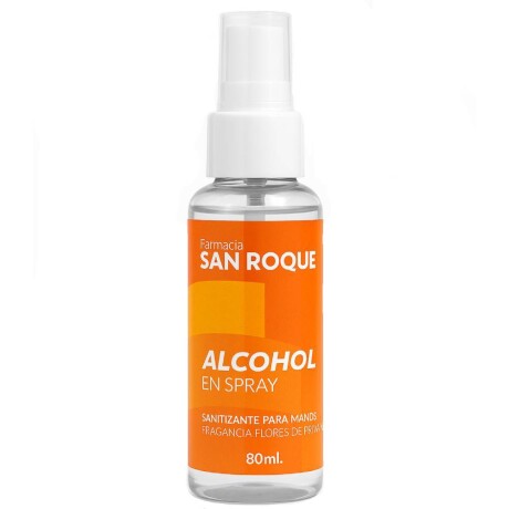 Alcohol En Spray San Roque Flores 80ml Alcohol En Spray San Roque Flores 80ml