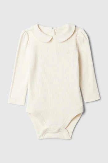 Body Manga Larga Bebé Ivory Frost