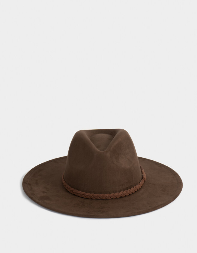 Sombreros Sombrero Suede Chocolate - Marron Chocolate