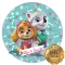 Lámina Paw Patrol Skye & Everest Red.