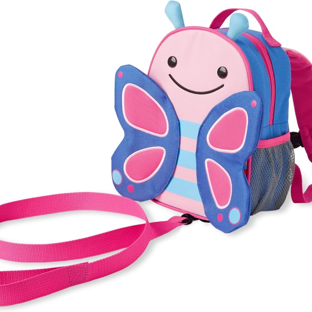 Mochila con arnes skip hop Mariposa