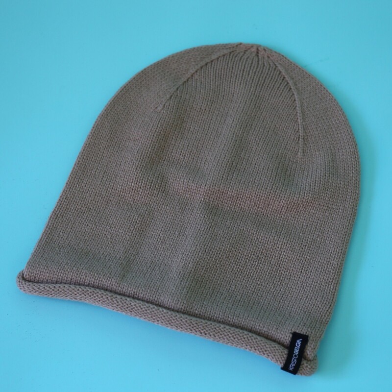 Gorro KristoBelga de Lana Caqui