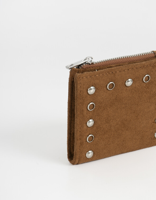 Billetera Billetera Suede Chocolate - Marron Chocolate