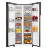 Heladera Con Freezer Inverter Midea Mdrs619gfr28 Color Negro Con Capacidad De 482l 220v Heladera Con Freezer Inverter Midea Mdrs619gfr28 Color Negro Con Capacidad De 482l 220v