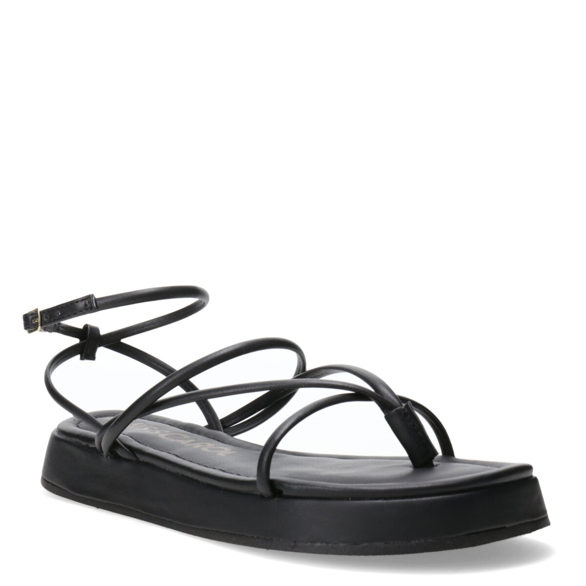 Sandalias de Mujer Miss Carol DAVV con tiras finas - Negro 