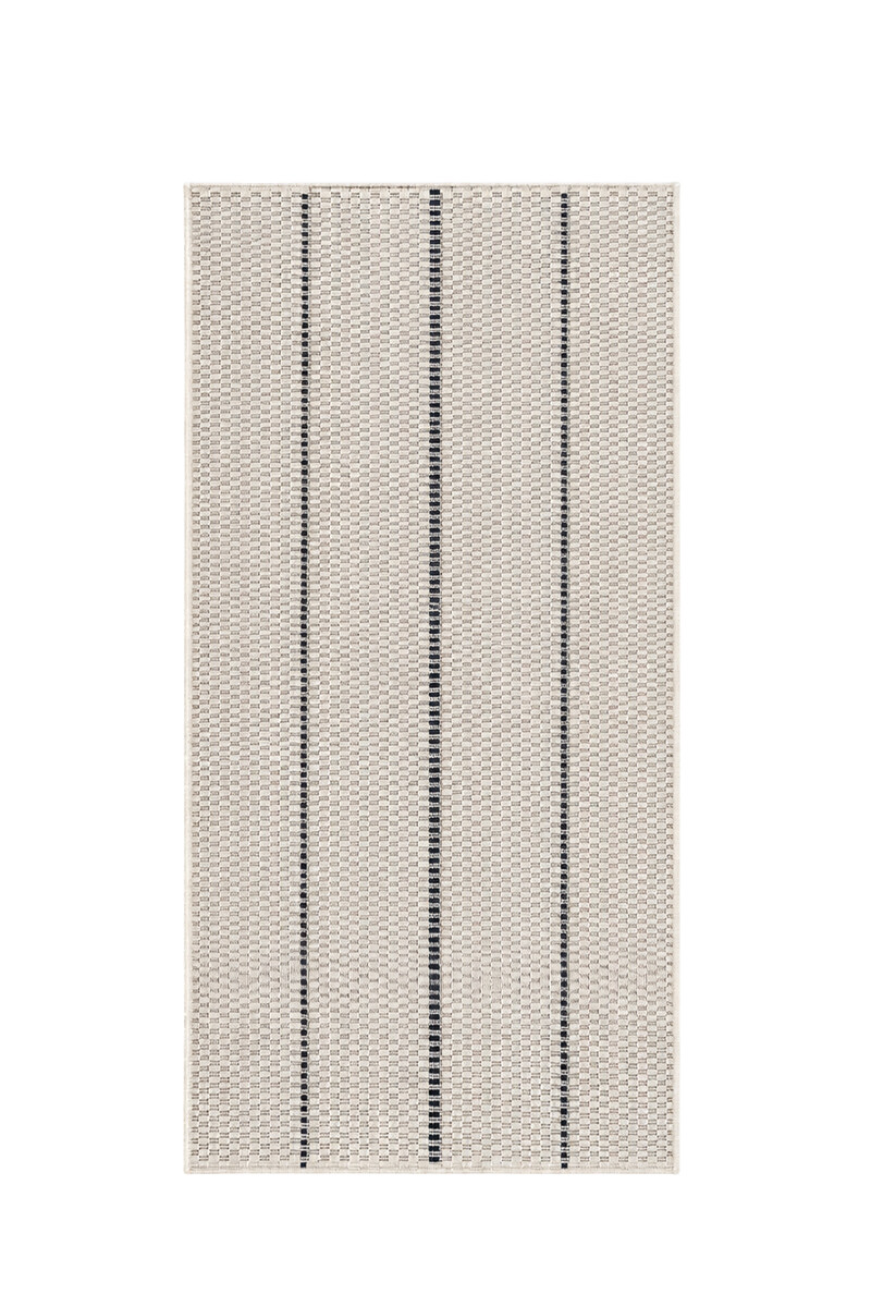 LINEO - ALFOMBRA LINEO LIN/B527/H501/ 080X150 WOOL/MIDNIGHT BLUE 