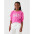 FRCH LS BETTER LOGO TEE HAPPY PINK