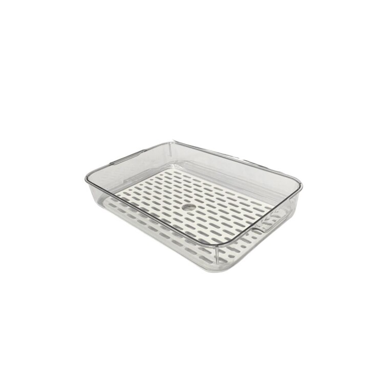 ORGANIZADOR ACRILICO CON TAPA 33,6X21,5X6CM ORGANIZADOR ACRILICO CON TAPA 33,6X21,5X6CM