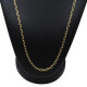 Cadena forcet en oro 18k amarillo Cadena forcet en oro 18k amarillo