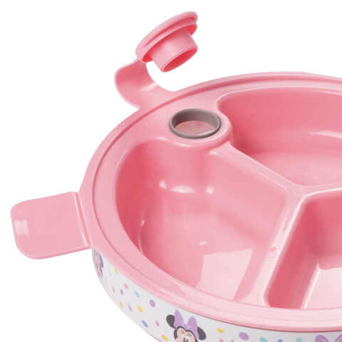 Plato Térmico con Ventosa para Bebé 318 ml Minnie