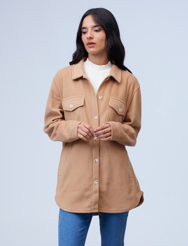 Sobrecamisa Soft TOSTADO