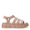 Sandalias de Mujer Bottero de tiras c/velcro Marrón - Marrón Claro