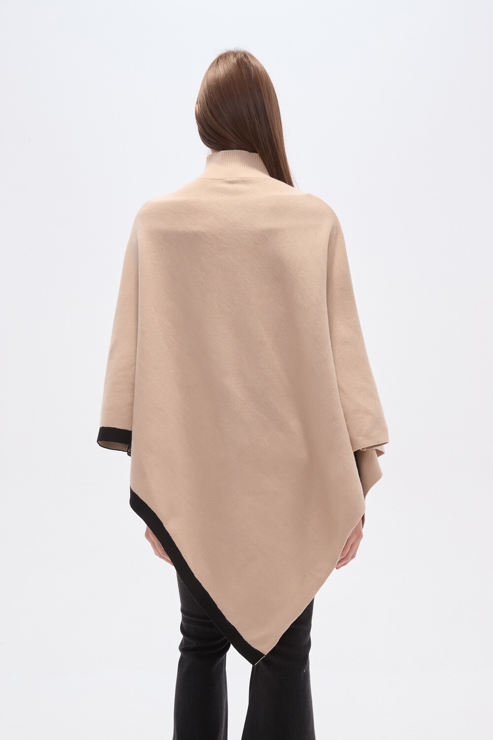 Poncho Talirel Beige