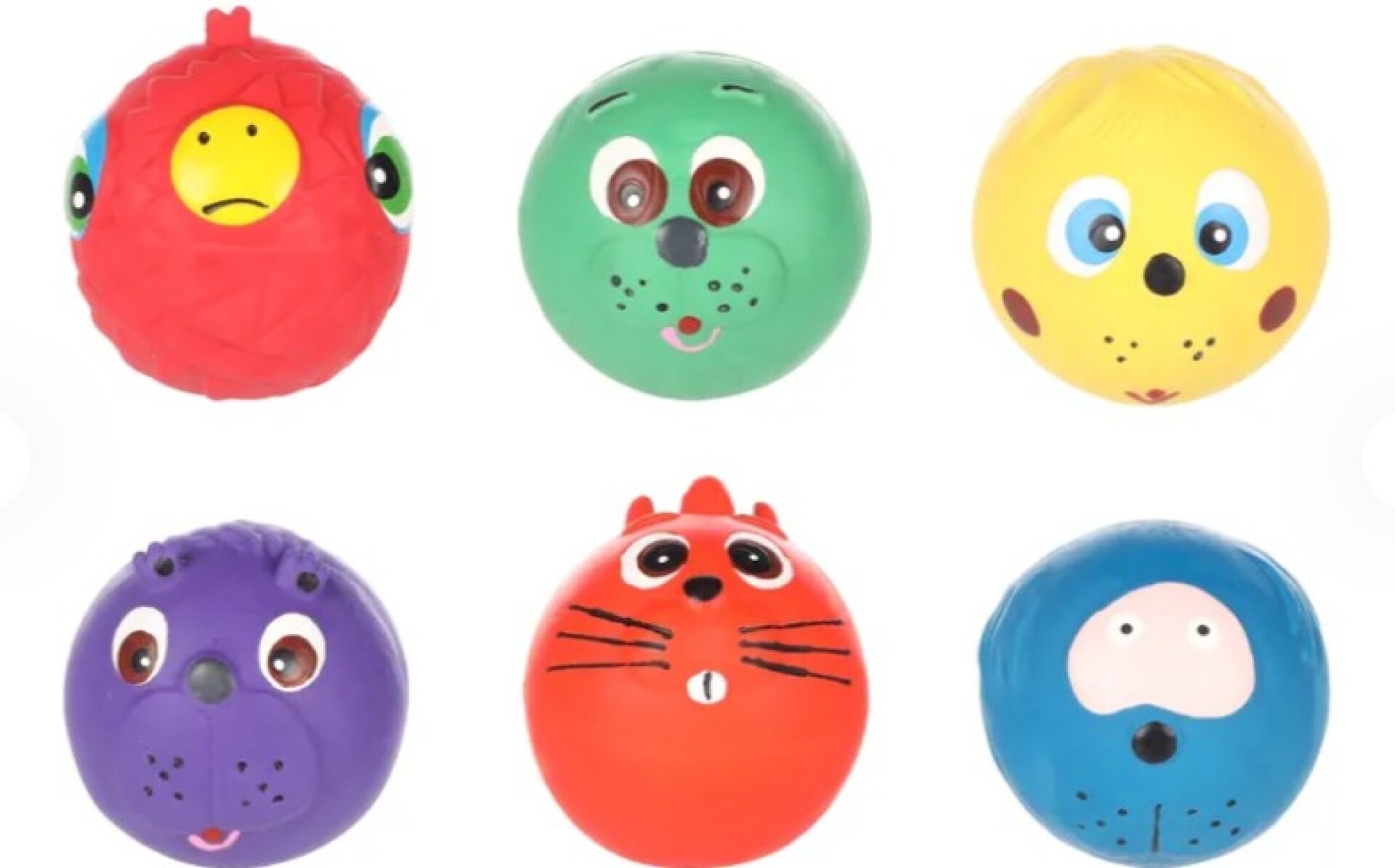 JP SUPRA LÁTEX PELOTA 6CM SURTIDO DISPLAY 