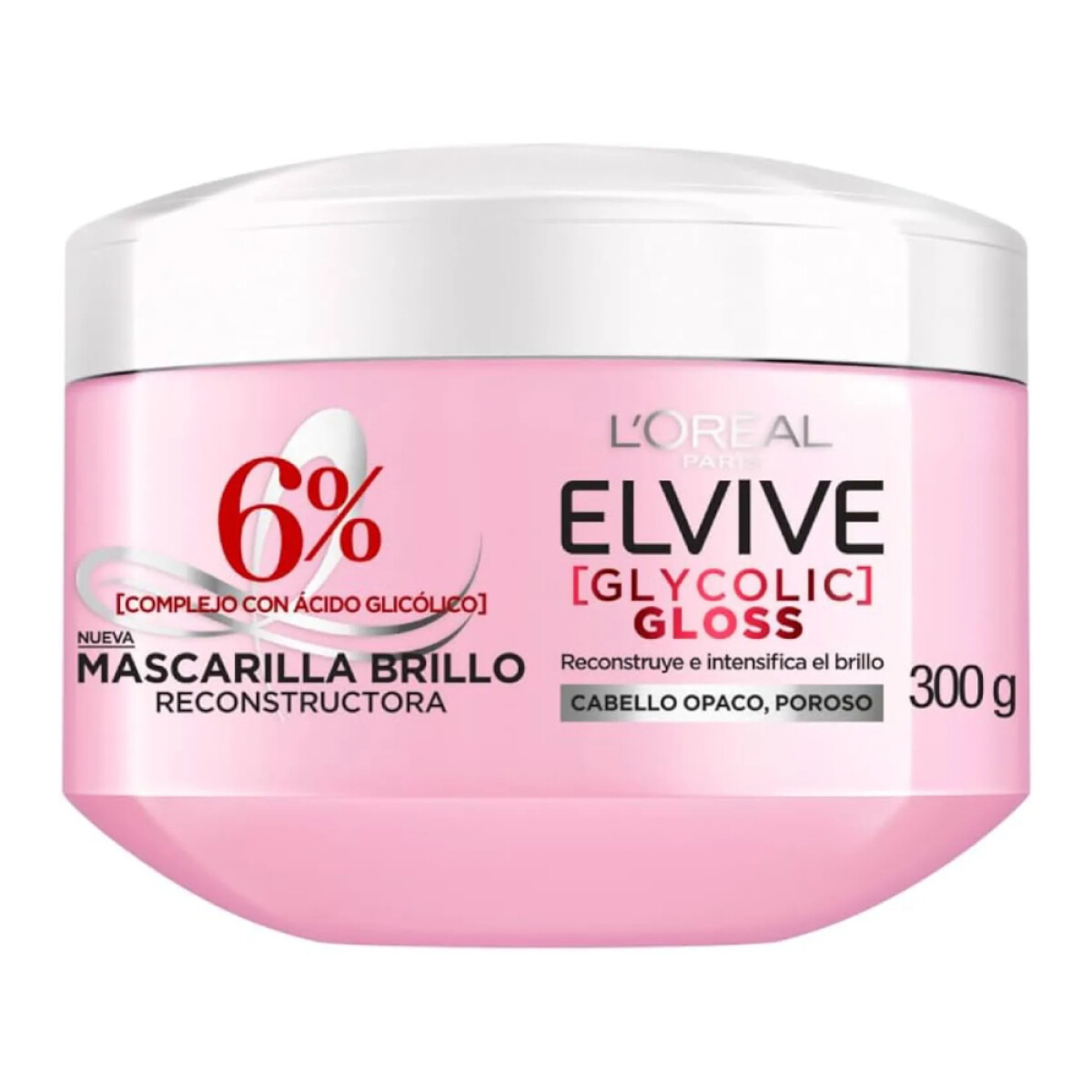 Mascarilla Capilar L'Oréal Paris Elvive Glyco Gloss 300ml 