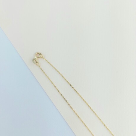 Cadena de Oro 10k. Modelo Forcet, 60 cm. Cadena de Oro 10k. Modelo Forcet, 60 cm.