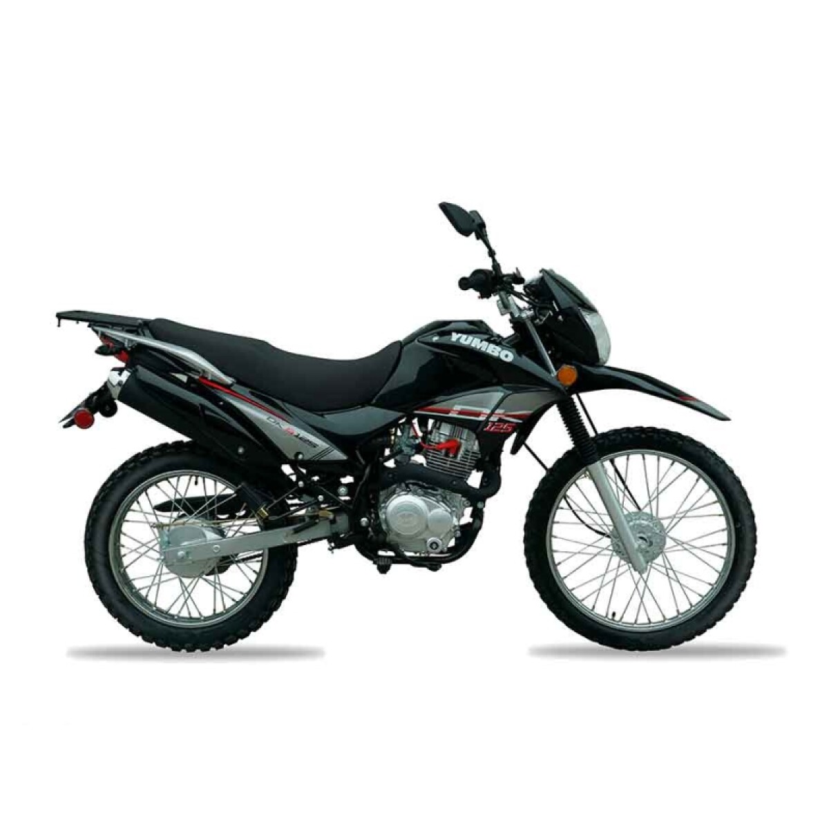 Moto Yumbo Enduro Dk 125 Std (m/nuevo) - Negro 