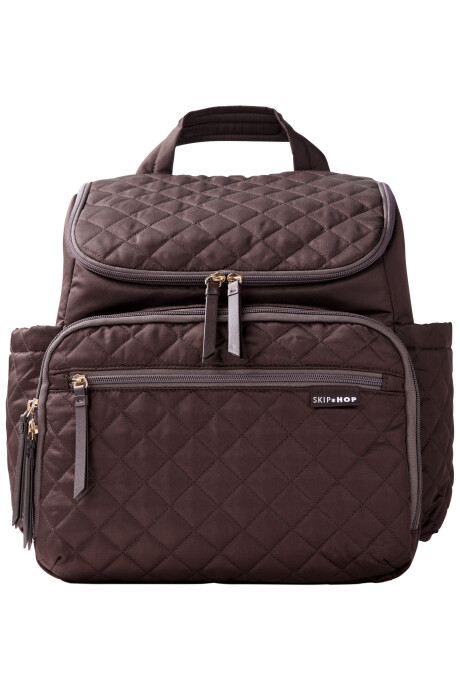 Mochila maternal Forma, chocolate Sin color