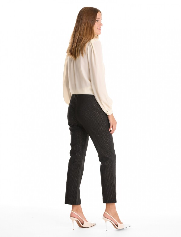 Pantalon Brillo NEGRO