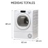 Secarropas 8 Kg Candy Csoc8te-s SECARROPA CANDY CONDENS. 8K CSOC8TES AP