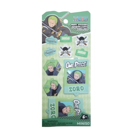 Stickers Puffy One Piece Zoro