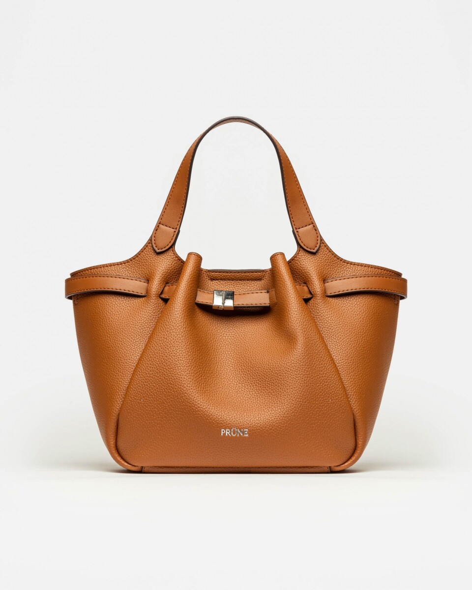 Cartera de mano Marble en efecto cuero graneado - Cuoio 