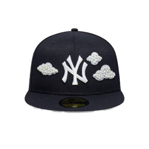 Gorro New Era Mlb Faux Pearl 59Fifty Neyyan - Azul Gorro New Era Mlb Faux Pearl 59Fifty Neyyan - Azul