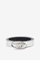 CINTURÓN OVAL D Plata