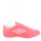 Championes de Hombre Umbro Futbol 5 Classico II TF Rosado Coral - Blanco