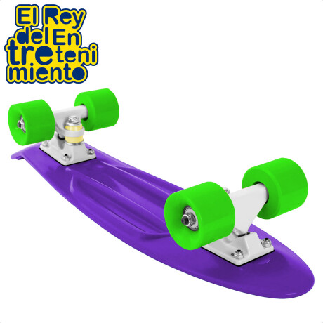 Skate Longboard Penny 57cm Patineta Aluminio Violeta